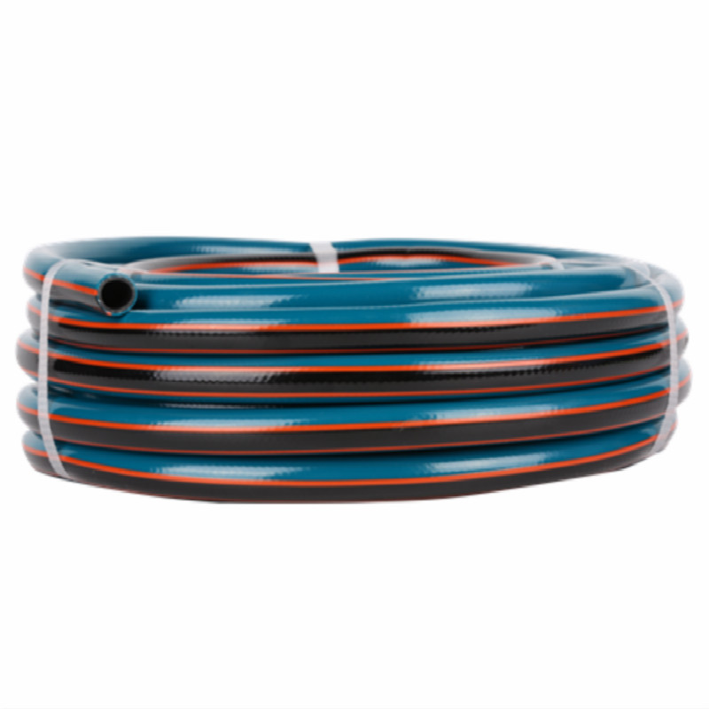 3 слоя цветна плетена градинска вода гъвкав pvc маркуч