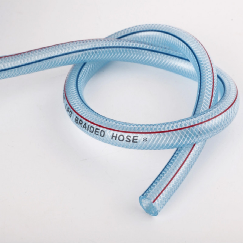 Водна тръба Пластмасова гъвкава подсилена плитна тръба PVC градински маркуч за вода