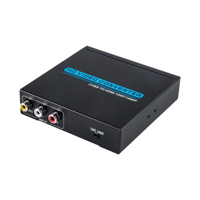 AV / CVBS TO HDMI Converter Up Scaler 720P / 1080P