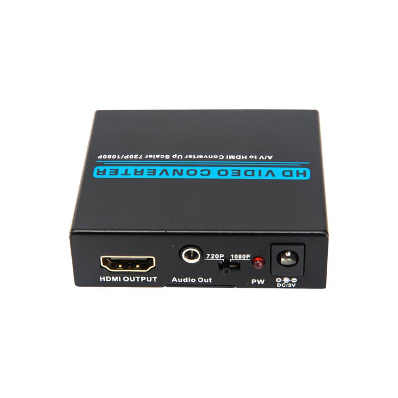 AV / CVBS TO HDMI + AUDIO конвертор (Up Scaler 720P / 1080P)