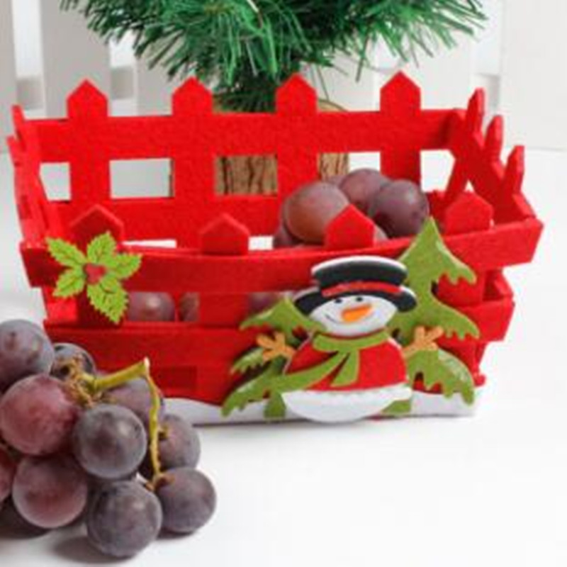 Еко-приятелска декоративна кошница за подаръци