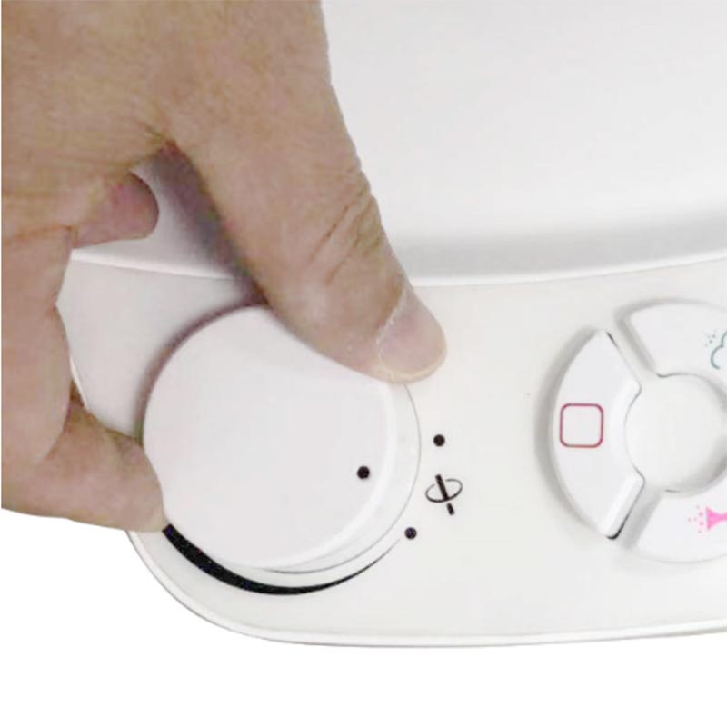 Кръгъл бутон за биде тоалетна седалка