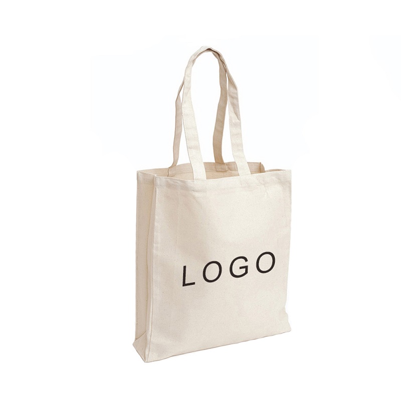 SG61 Печатни органични калико памучни платнени чанти за книги Книжни чанти по поръчка Промоционални логота с лого