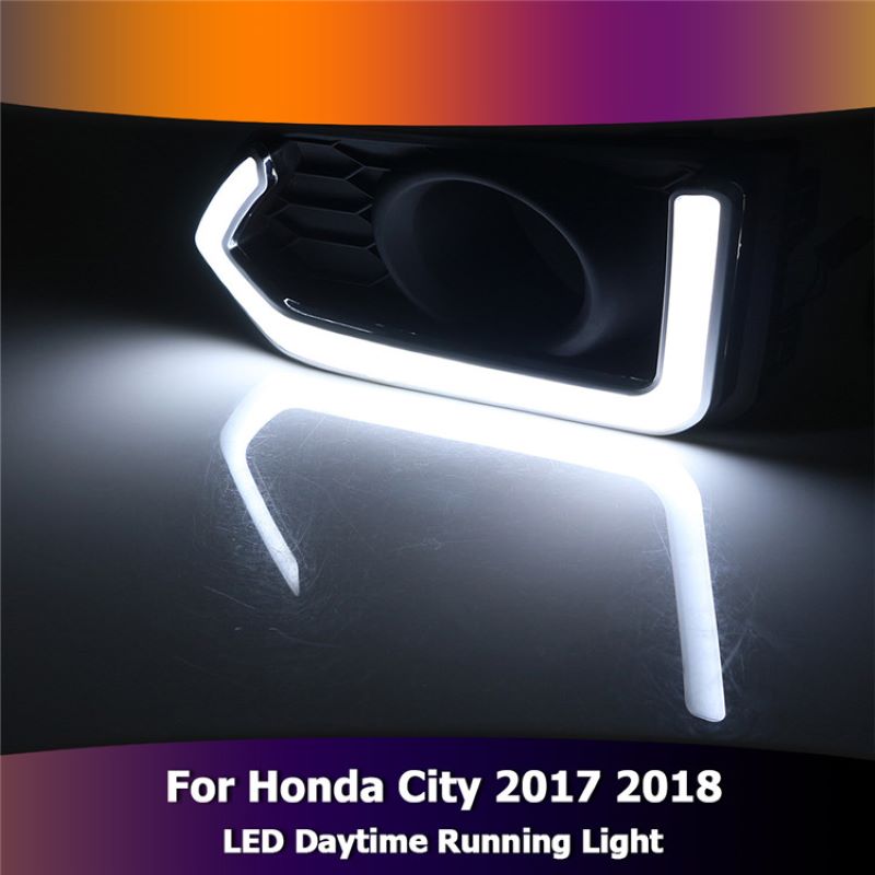 Дневни светлини за Honda City 2017,2018,Foglamp for Honda City 2017