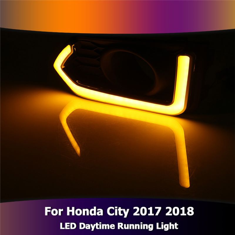 Дневни светлини за Honda City 2017,2018,Foglamp for Honda City 2017