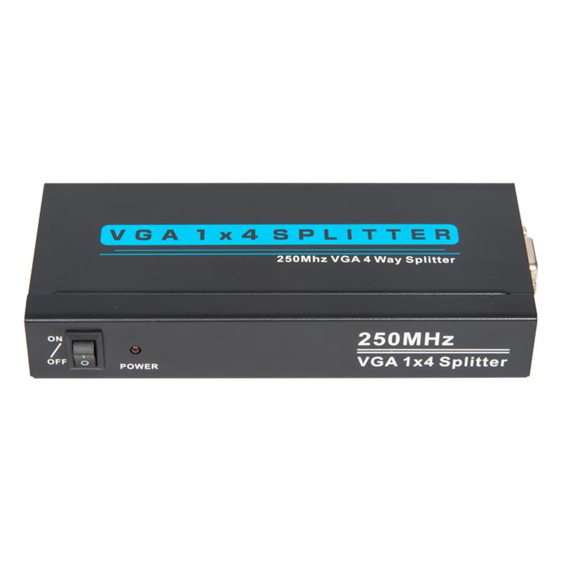 Поддръжка на 250MHz 8 Way VGA 1x8 Splitter 1080P