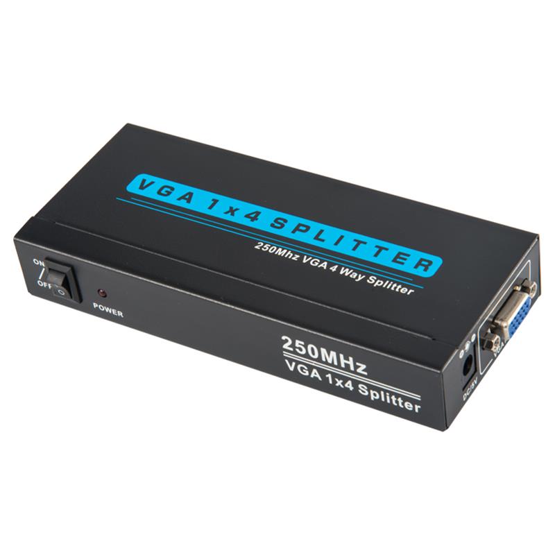 Поддръжка на 250MHz 8 Way VGA 1x8 Splitter 1080P