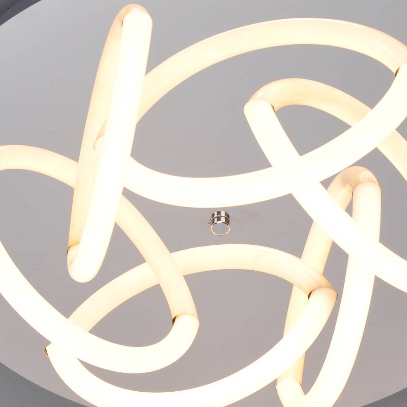 LED таванска лампа с дъгова акрилна тръба