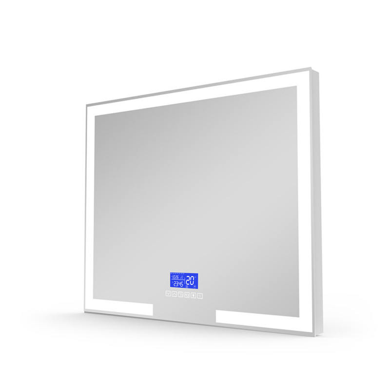 Хотелски баня Анти-Фог Многоцветни светлини Докоснете Bluetooth Speaker Led Mirror