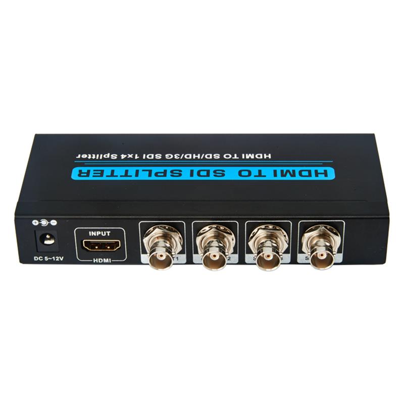 HDMI TO SD / HD / 3G SDI 1x4 SPLITTER Поддръжка 1080P