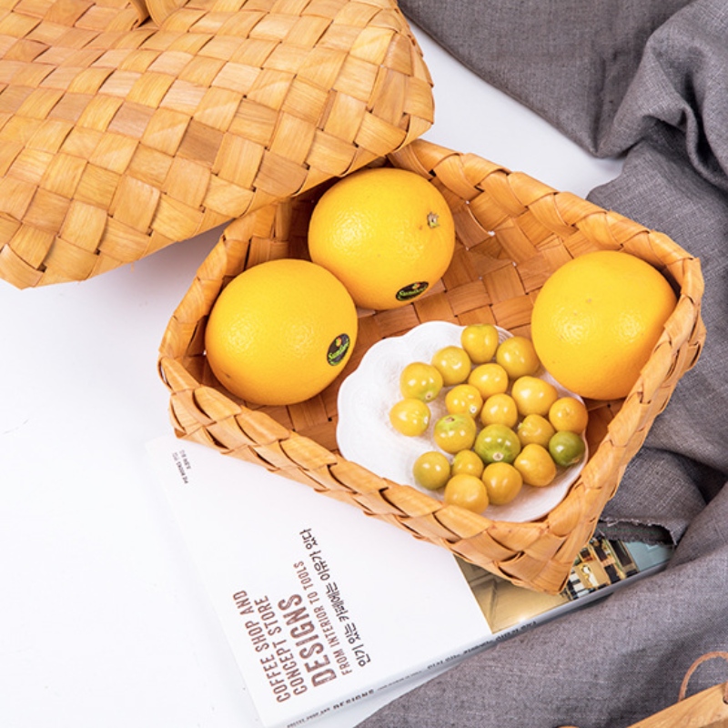 Дървена тава за домашна декорация