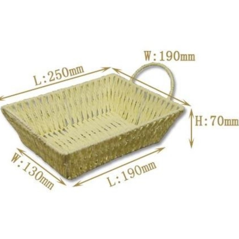 Домашна декоративна хартия, ратан, изтъкан контейнер за съхранение