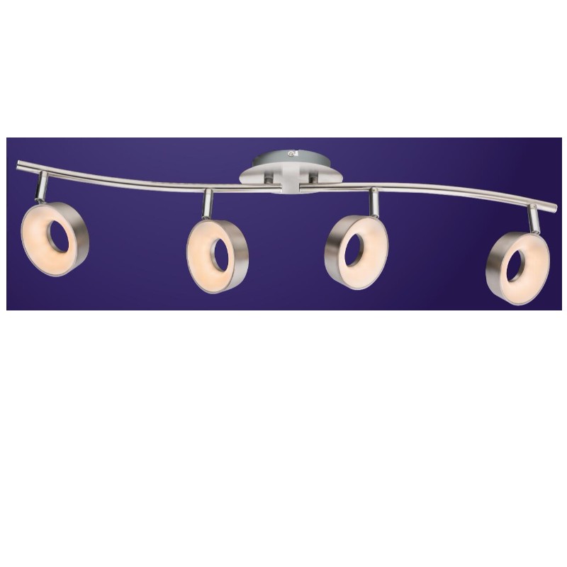 Високоволтова LED прожекторна светлина-4, с пластмасов сянка