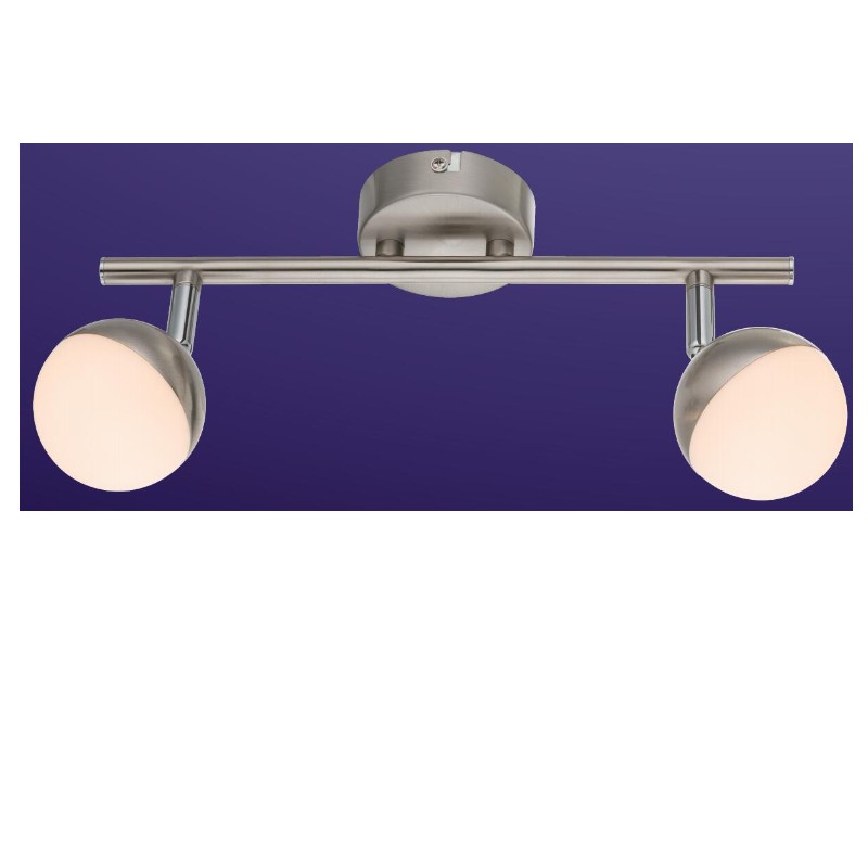 Високоволтова LED прожекторна светлина-2, с половин сферичен пластмасов нюанс