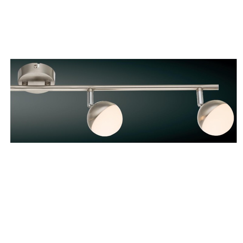 Високоволтова LED прожекторна светлина-4, с полусферен пластмасов нюанс