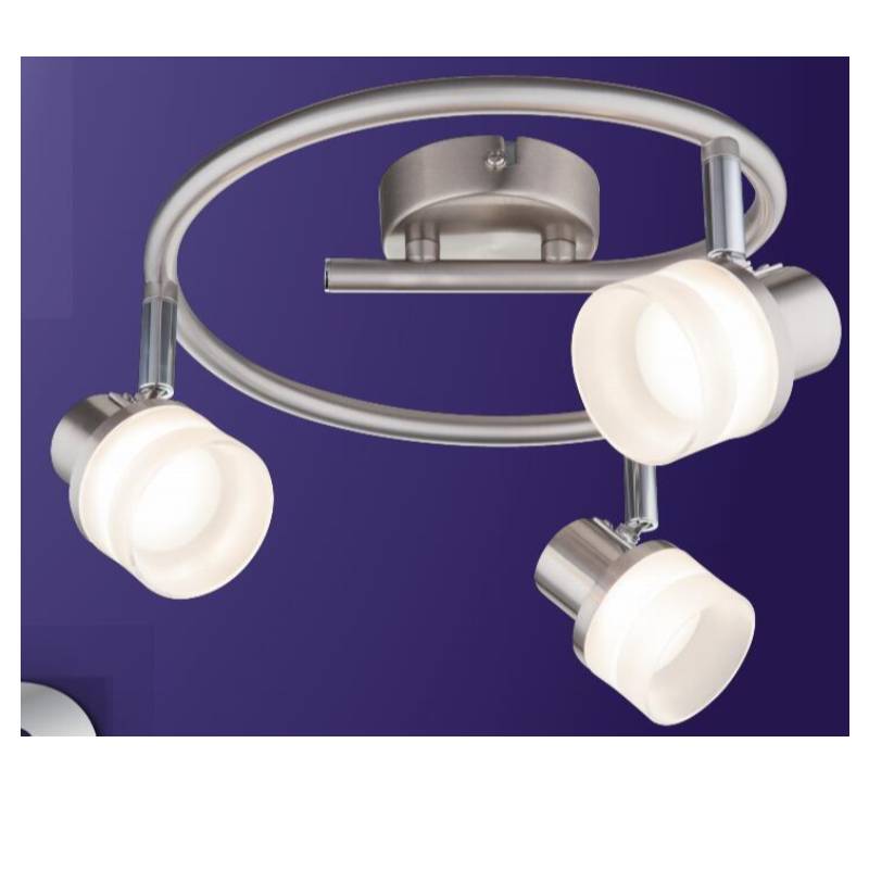 Високоволтова LED прожекторна светлина-3, с цилиндрова пластмасова сянка