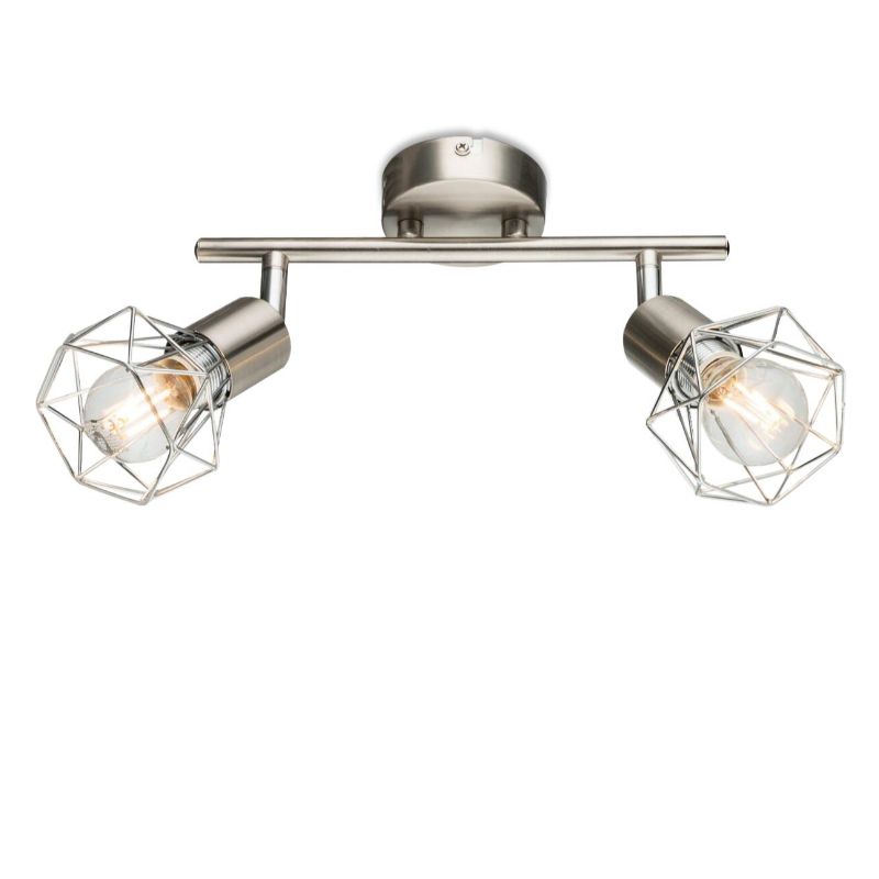 Петна светлина-2 с метален мрежов нюанс