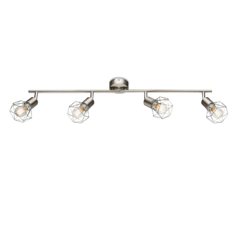 Спот светлина-4 с метален копривна сянка