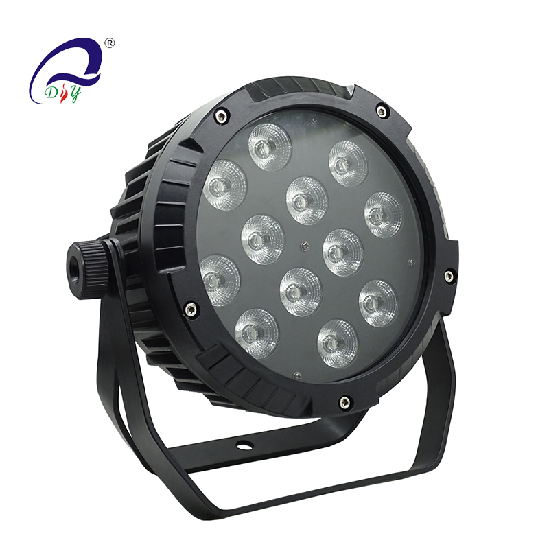 PL20 12PCS Водоустойчив IP65 LED Par сценична светлина