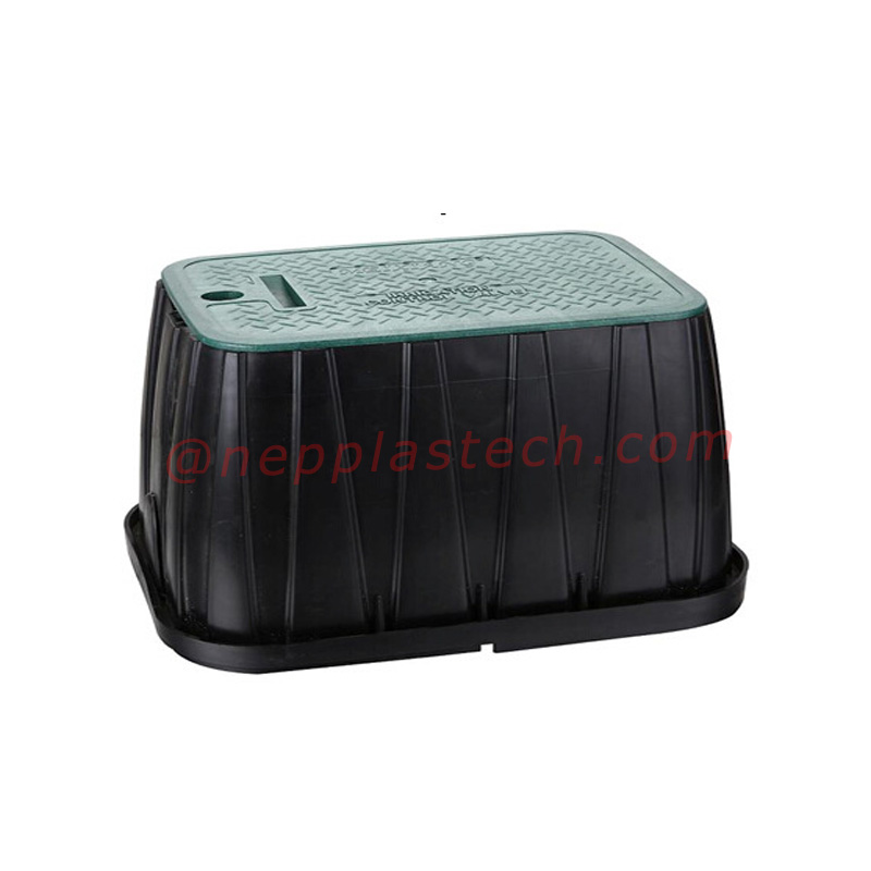 пейзажна слънчева система за автоматично напояване 6 10 12 инча пластмасов клапан и кутия за водомер