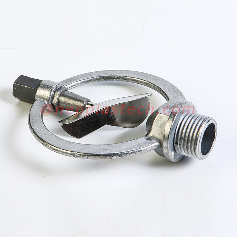 1\/2 инчова цинкова сплав пеперуда автоматично завъртане дъжд спрей трева поливане напояване и градинарство поливане пръскачки