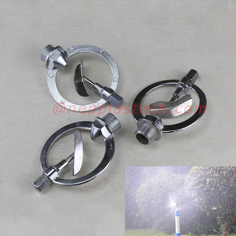 1\/2 инчова цинкова сплав пеперуда автоматично завъртане дъжд спрей трева поливане напояване и градинарство поливане пръскачки