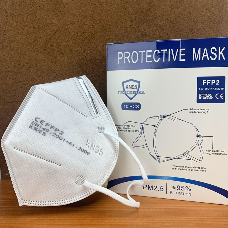 Kn95 Антивирусна маска за лице за еднократна употреба Защитна маска за лице за еднократна употреба Kn95