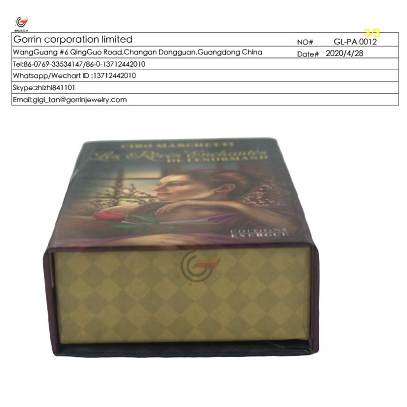 GL-PA0012 парфюмни подаръчни кутии