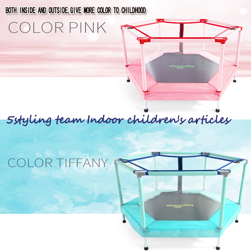 Американски подскачащ трамплин за деца, вътре и на открито подскачащ предпазител на легло пружини подскачащи креватчета