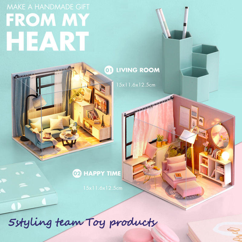 DIY къща: щастлив час светлина и ъгъл на всекидневната