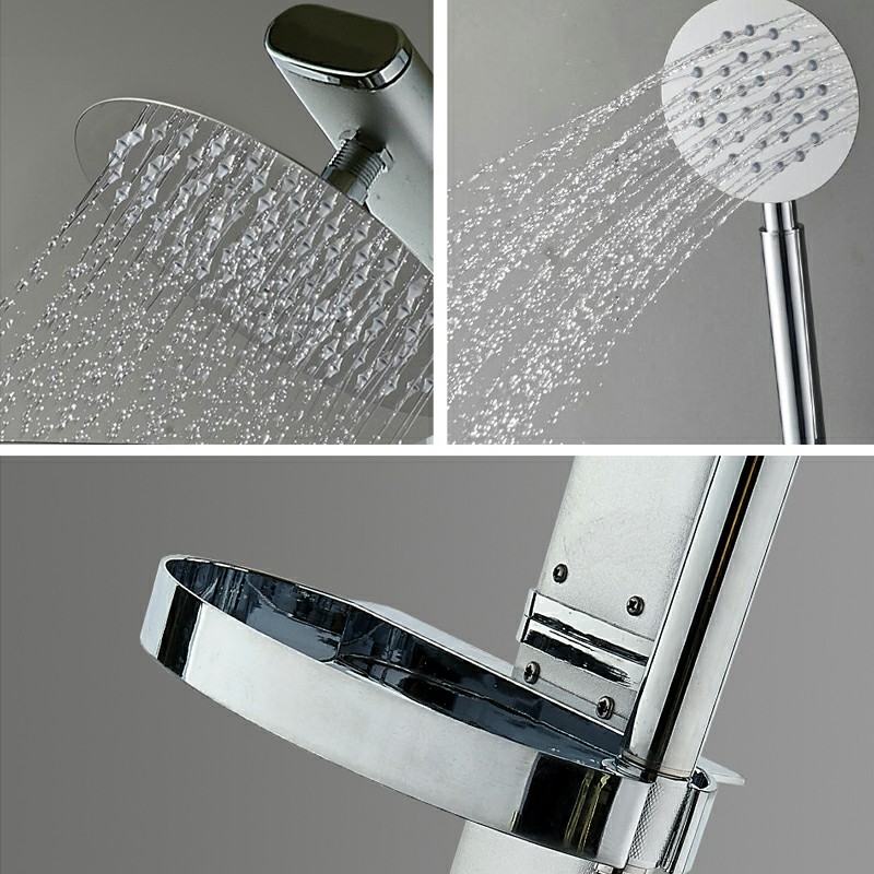 Стълб за душ отвън, алуминиев CF5013