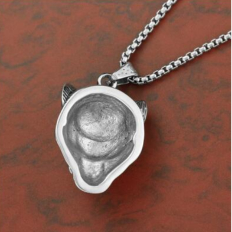 Нови първи агресивни личности мъже -те неръждаема стомана алтернативно животно Tiger Pendant европейски и американски животински серия