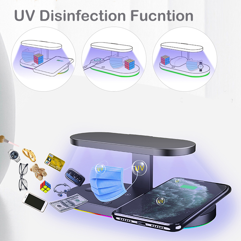 UV стерилизатор и безжично зарядно