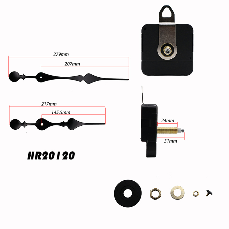 31mm голям въртящ момент I часовников механизъм и HR20120 часовникови ръце
