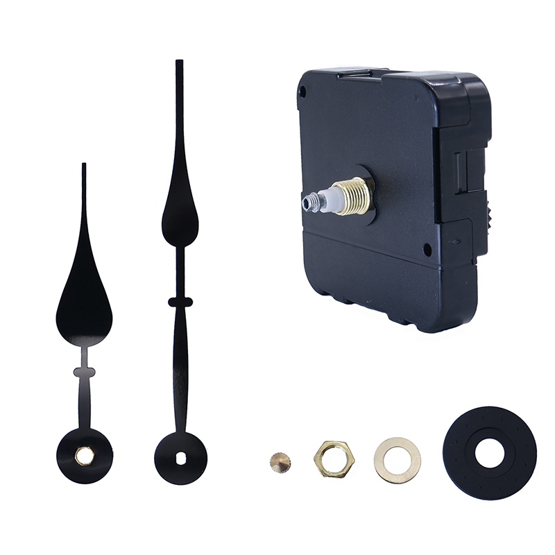 15mm голям въртящ момент I часовников механизъм и HR2057 черни часовникови ръце