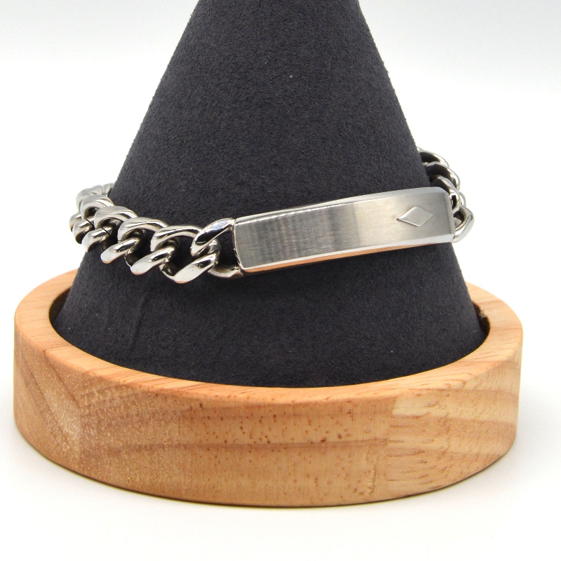 Гривната на верижката от неръждаема стомана rbbg1622