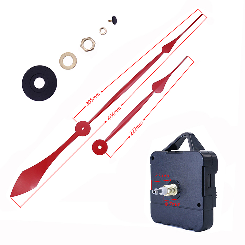 HR1688 15 мм кварцов часовник машина и алуминиев часовник ръце