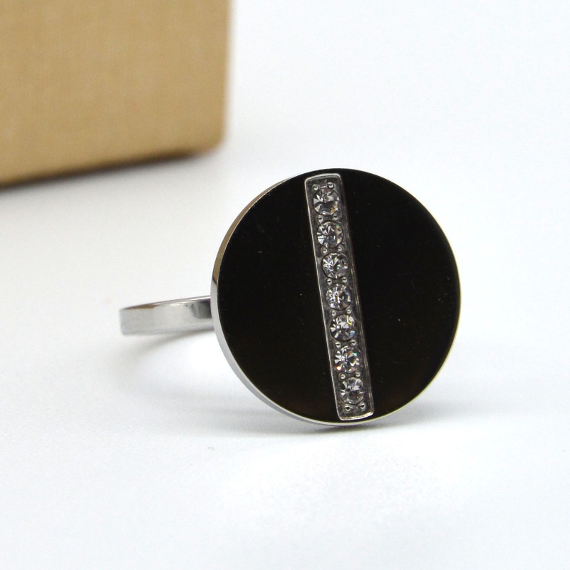 Диамантен пръстен от неръждаема стомана rbrg0156