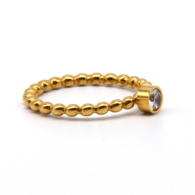 Диамантен пръстен от неръждаема стомана rbrg0343