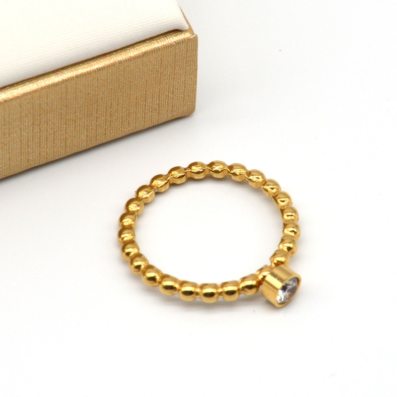 Диамантен пръстен от неръждаема стомана rbrg0343