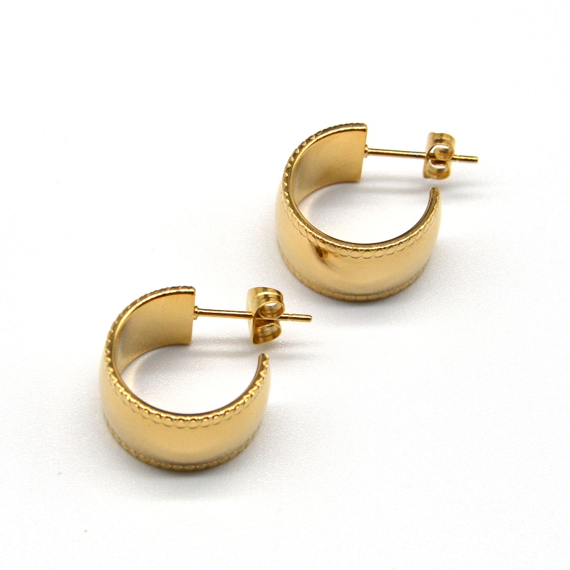 Неръждаема стомана С-пръстен rbber0019