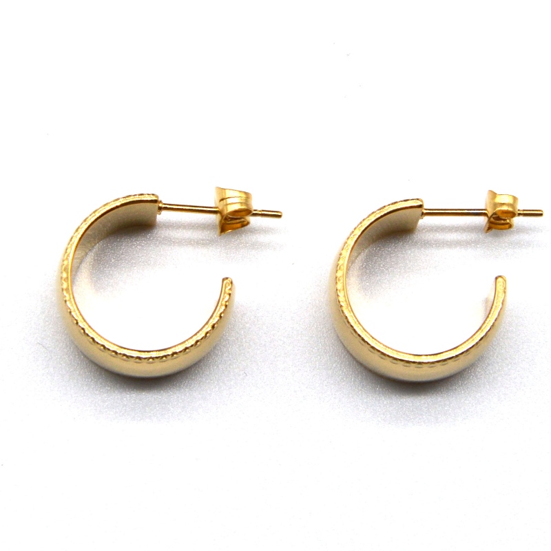 Неръждаема стомана С-пръстен rbber0019