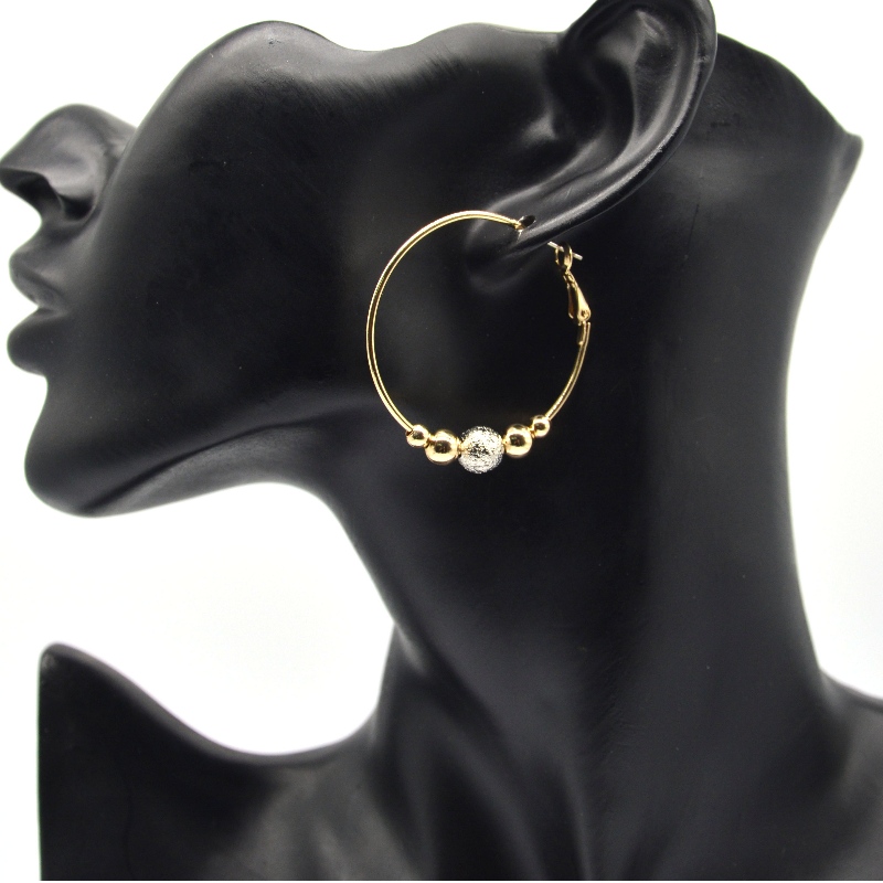 Обеци от неръждаема стомана rbear1236