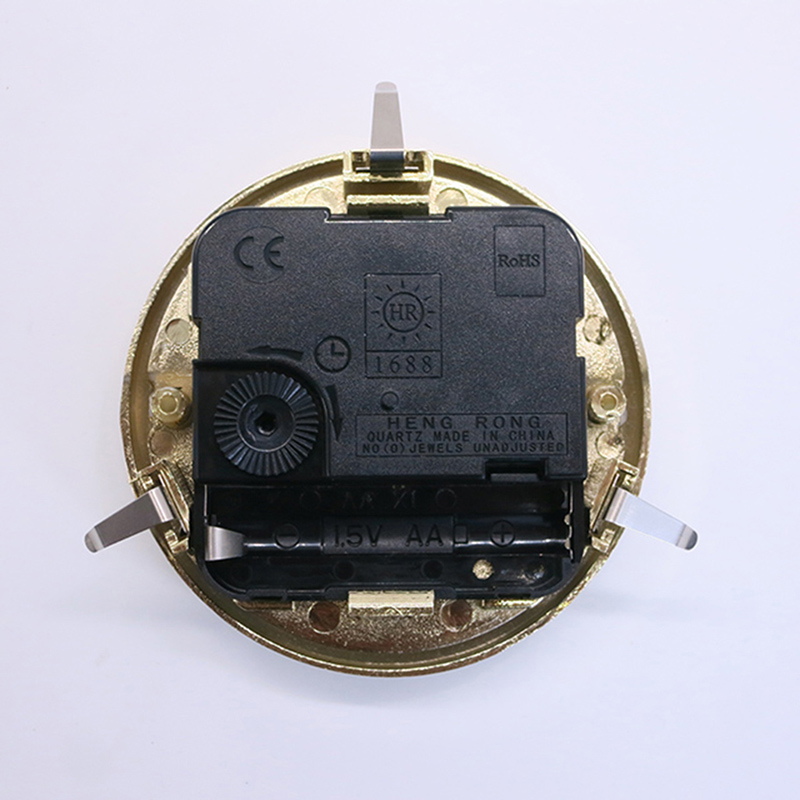 диаметър 75 мм златна вложка за стенен часовник