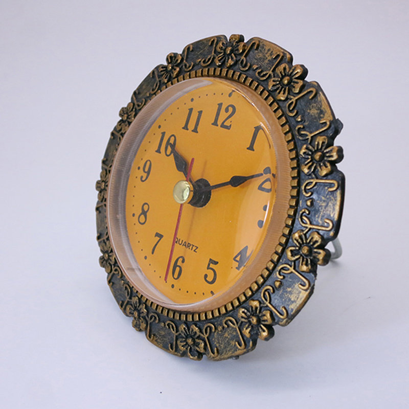 Диаметър 80MM Plum Антична стенна вложка за часовник