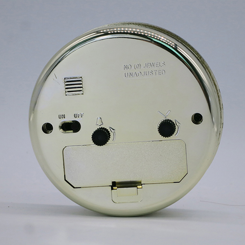 89mm диаметър златен будилник