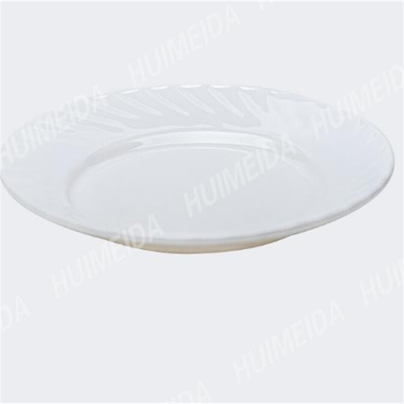 непрозрачни стъклени стъклени изделия за вечеря - HP плоска плоча