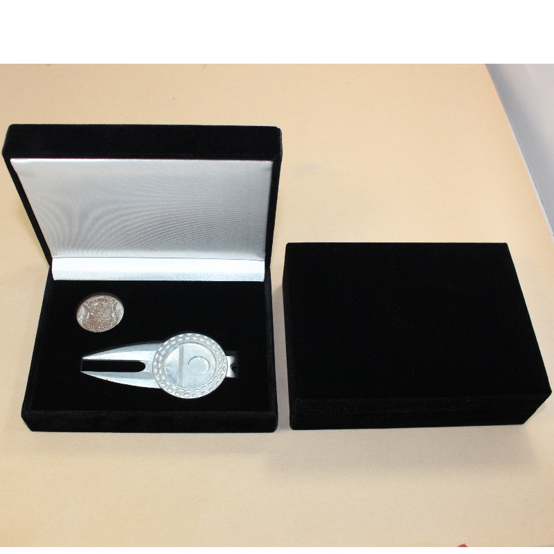 Елемент V-18 правоъгълник Leaterette Paper box for double coins or 60*100mm meall Objects 658666;значки и т.н.120*90*40, тегла около 135г