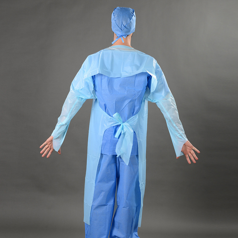 Пластична рокля за еднократна употреба