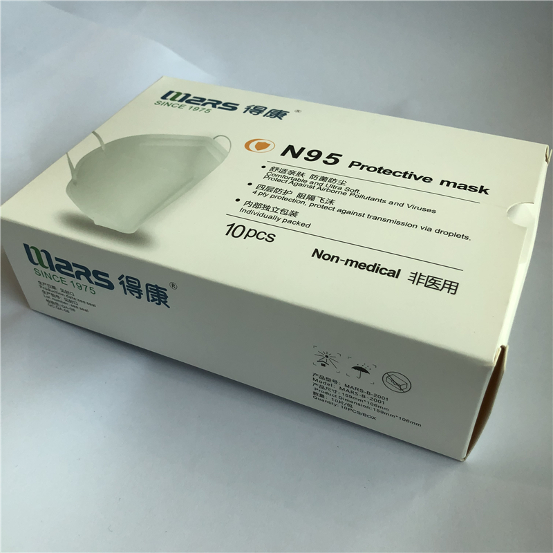 N95 Защитна маска Предпазва от замърсители във въздуха
